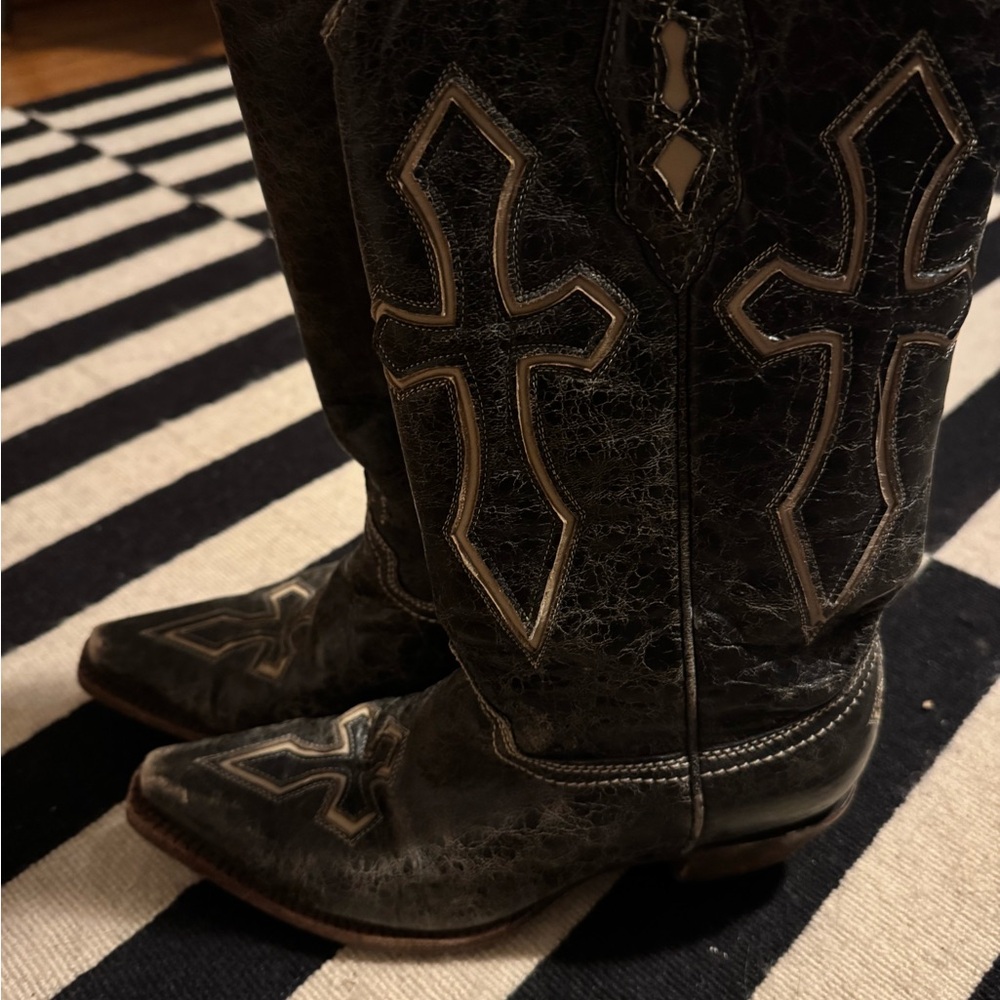 Women's Corral Western Cowboy Boots 7.5 - Picture 3 of 15